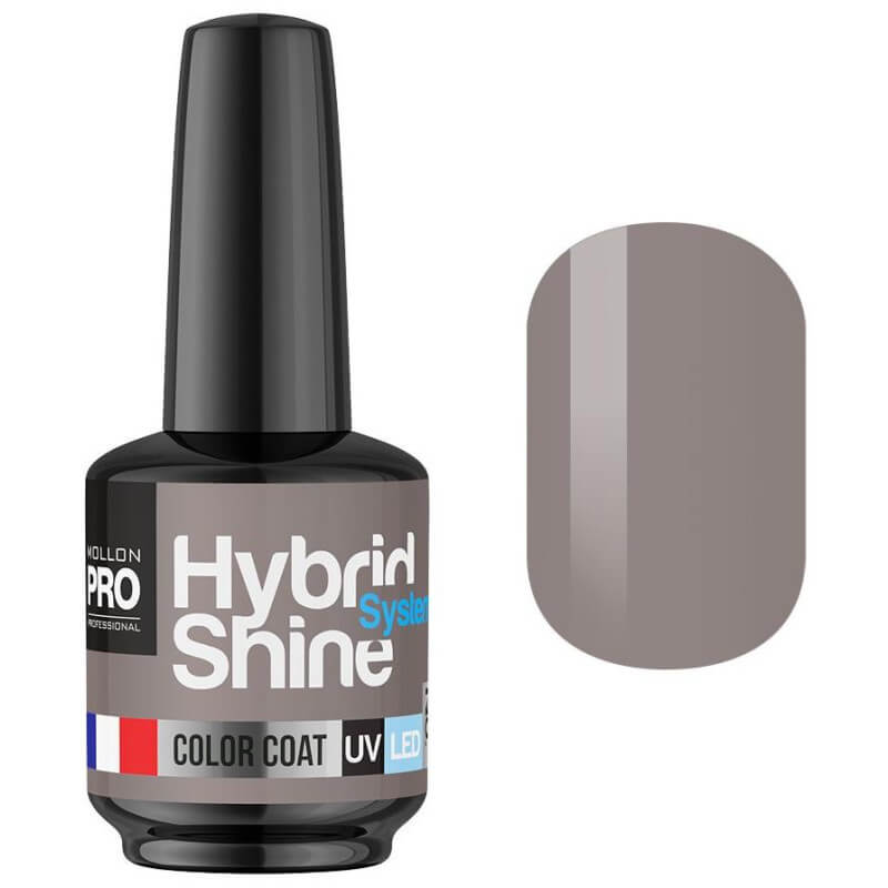 Mini Vernis Semi-Permanent Hybrid Shine Mollon Pro 8ml