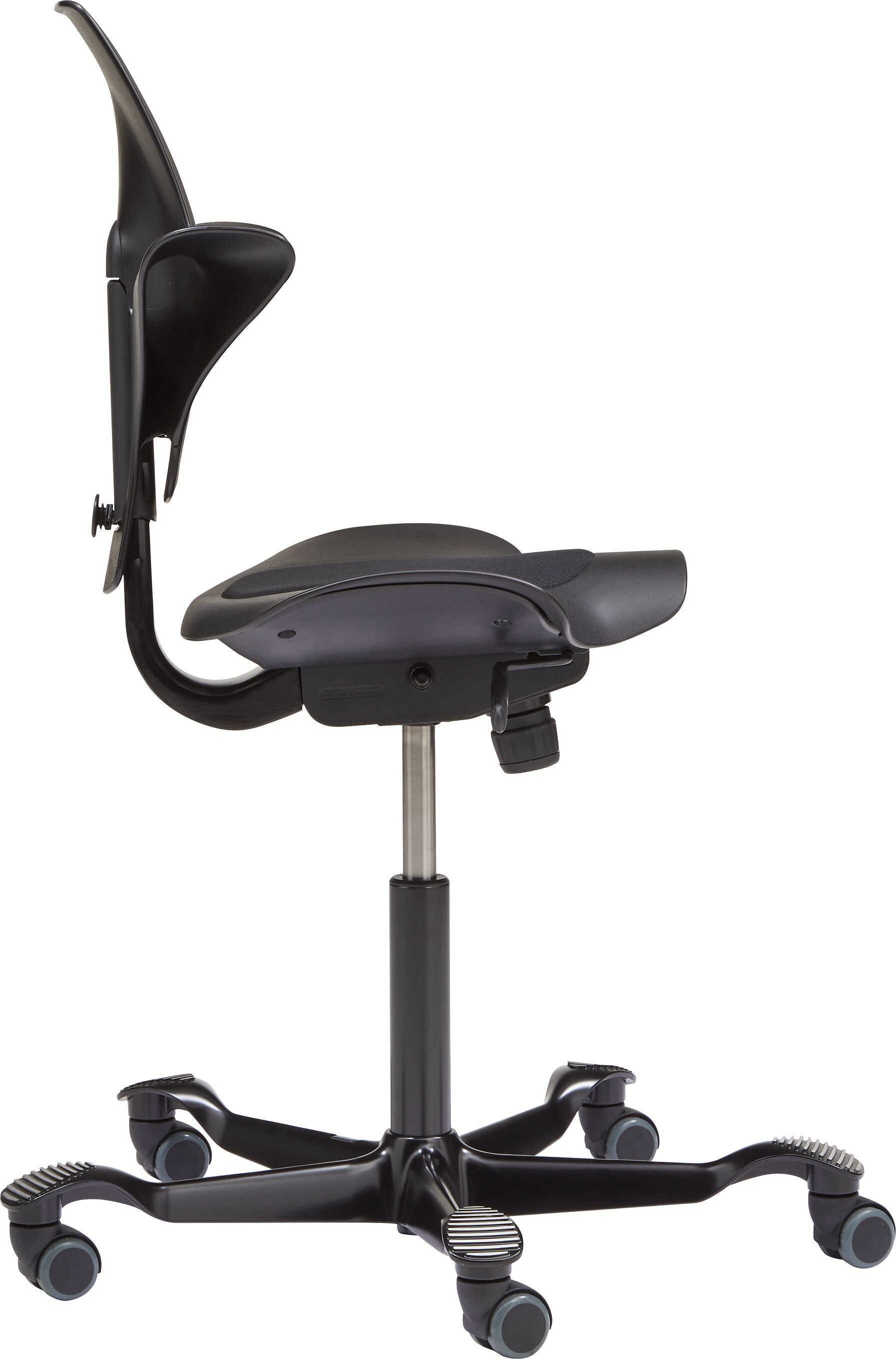 HAG CAPISCO PULS Bürostuhl - Schwarz / B: 73.0 cm x T: 73.0 cm x H: 85.5 cm