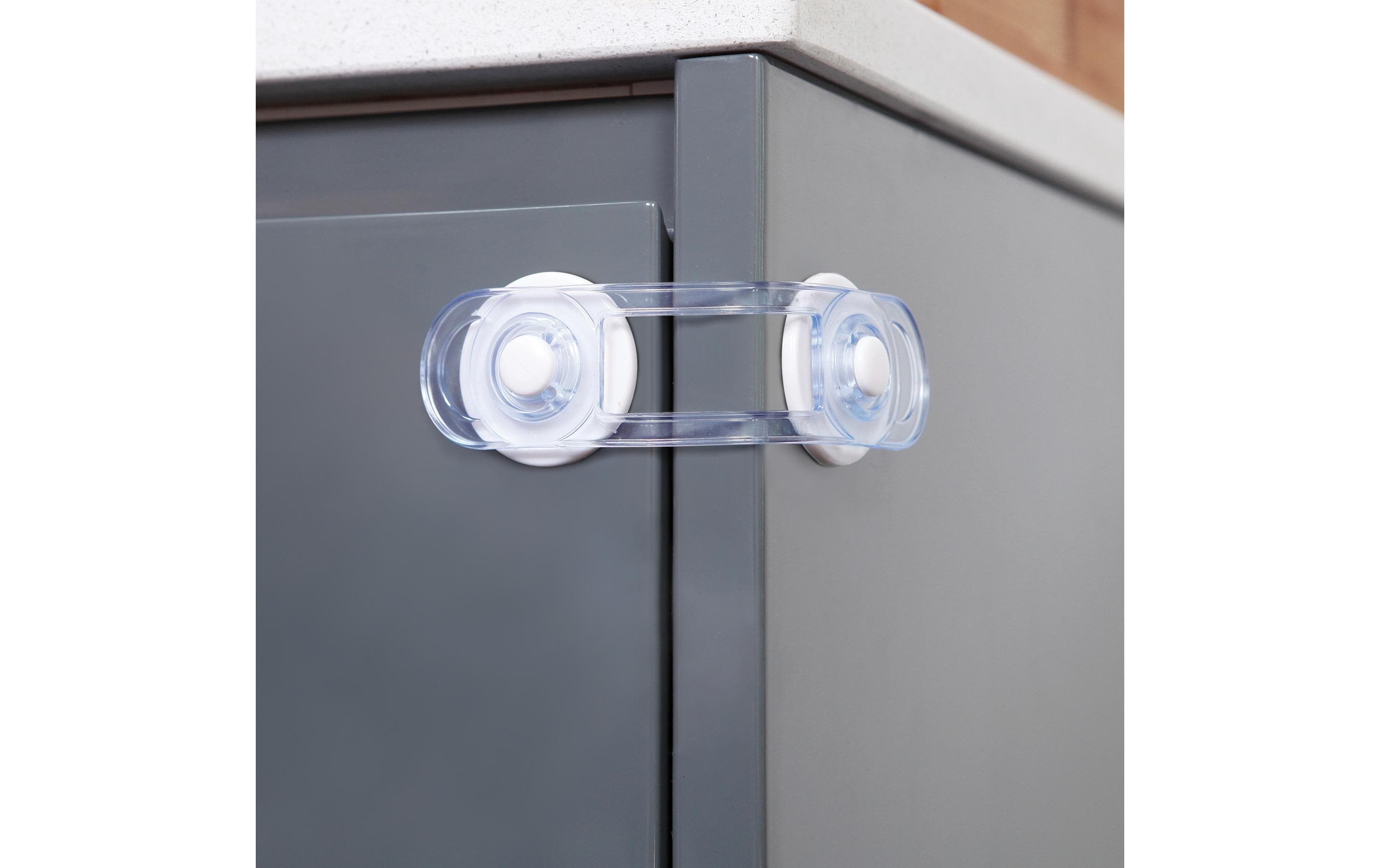 Mehrzwecksicherung Mini transparent 5er SetMini Multifunktionsverschlüsse 5 Stück