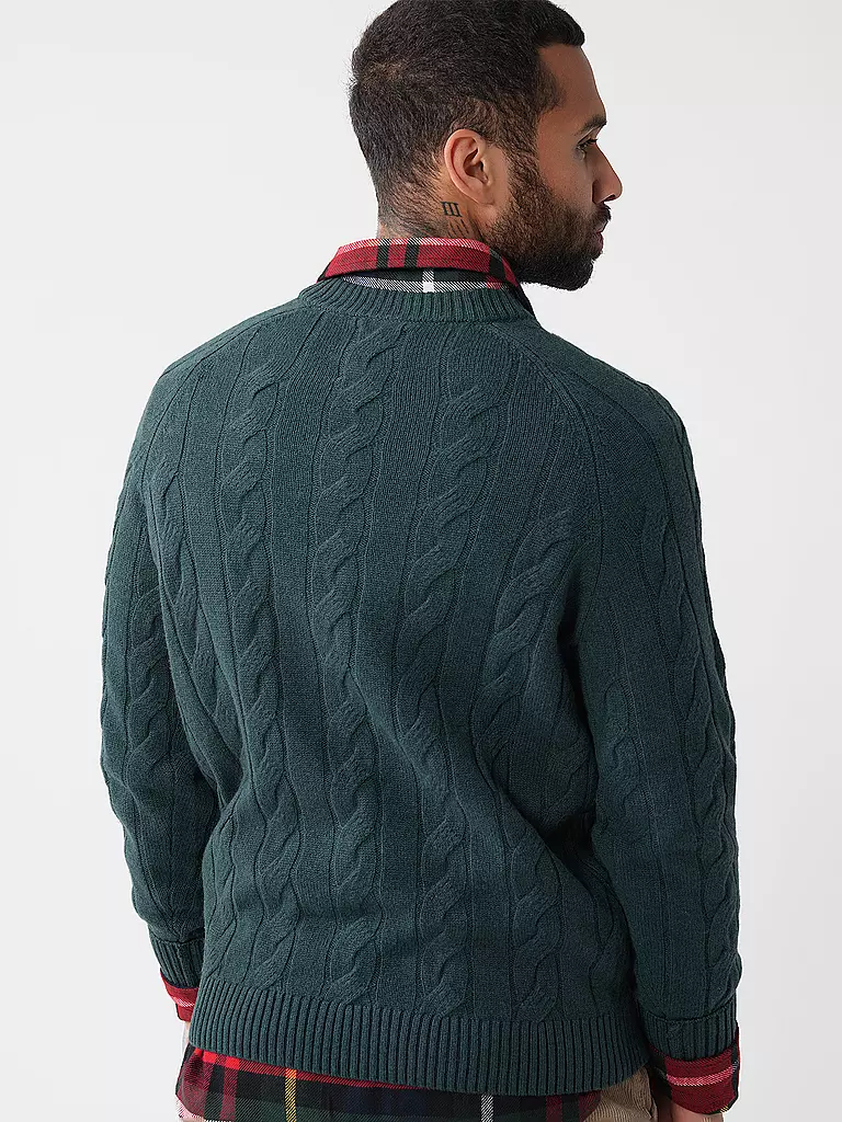 ECOALF Pullover TILOALF dunkelgrün