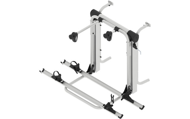 BR-Systems Elektrischer Bike Lift Short inklusive Heck Fahrradträger für 2 Fahrräder, E-Bike geeignet