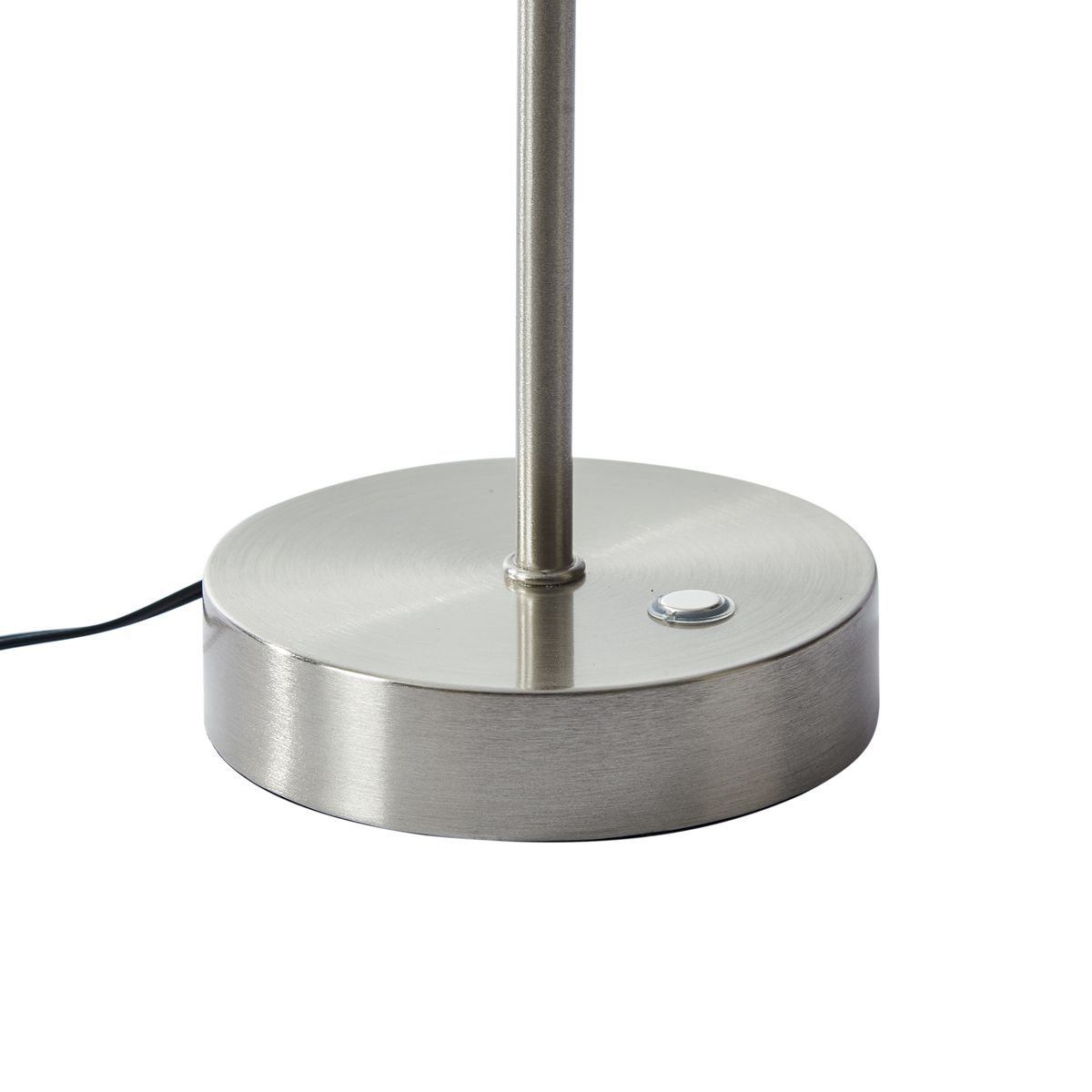 Design tafellamp staal met opaal glas incl. LED dimbaar - Joya