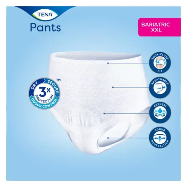 Tena Pants Bariatric Plus XXL