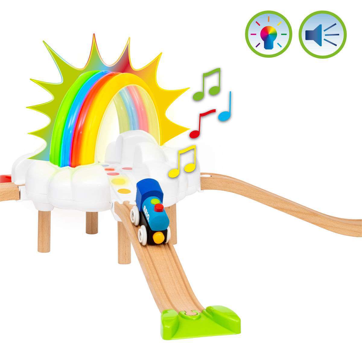 BRIO Spiel Mein erstes Bahn Regenbogen-Set