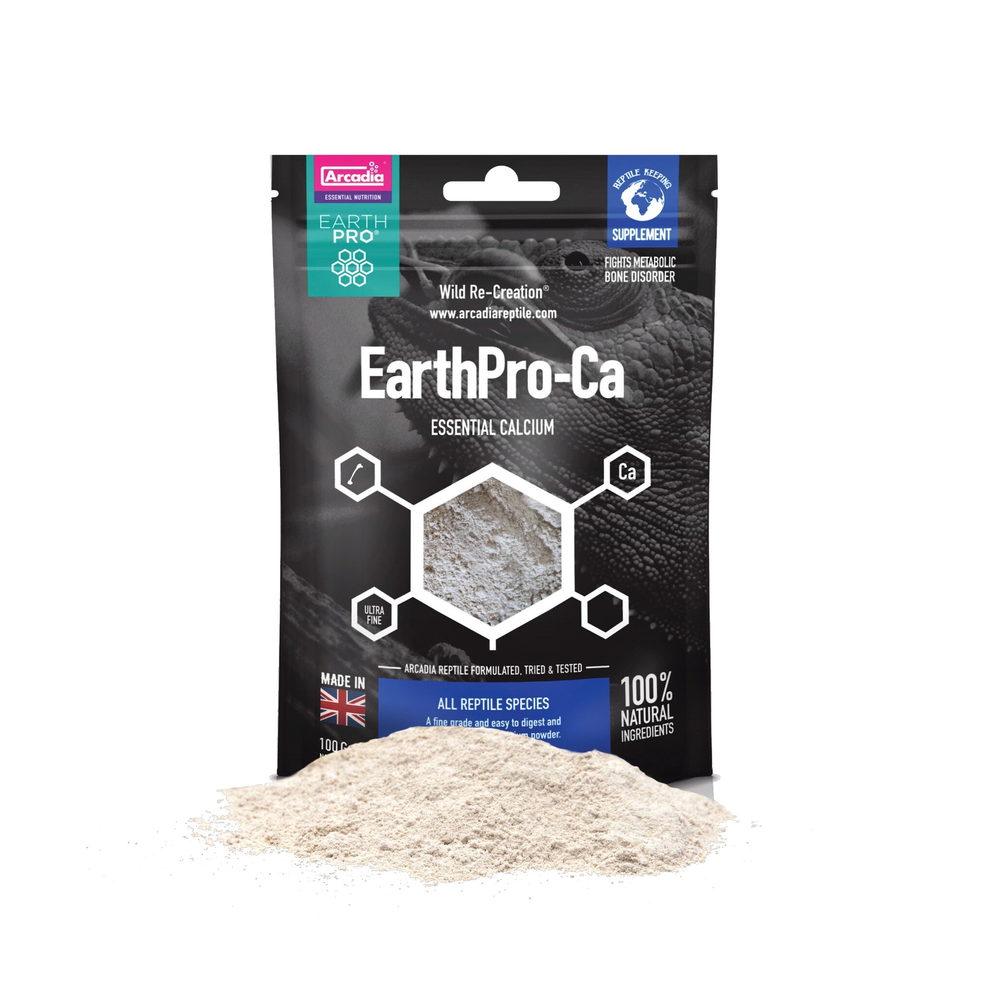 Arcadia Earth Pro Calcium Poeder 100g