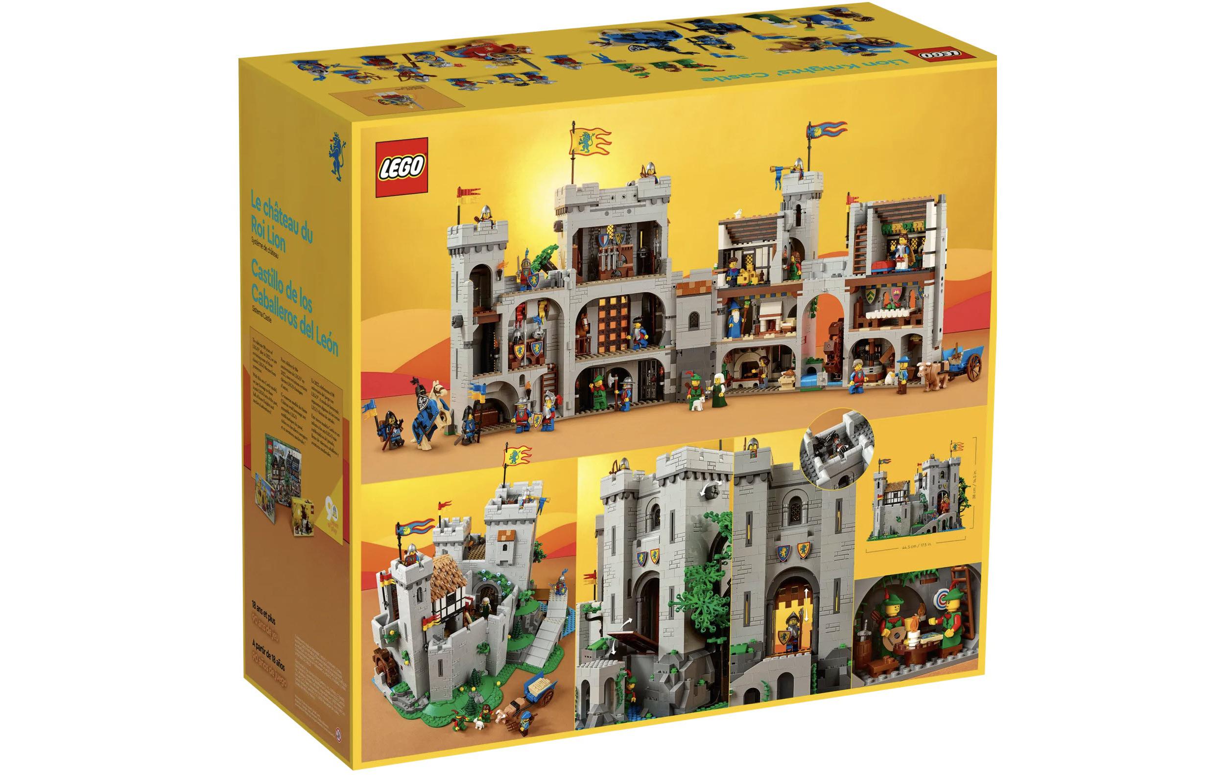 Icons Burg der Löwenritter 10305<br>Hommage an die legendären LEGO-Burgen