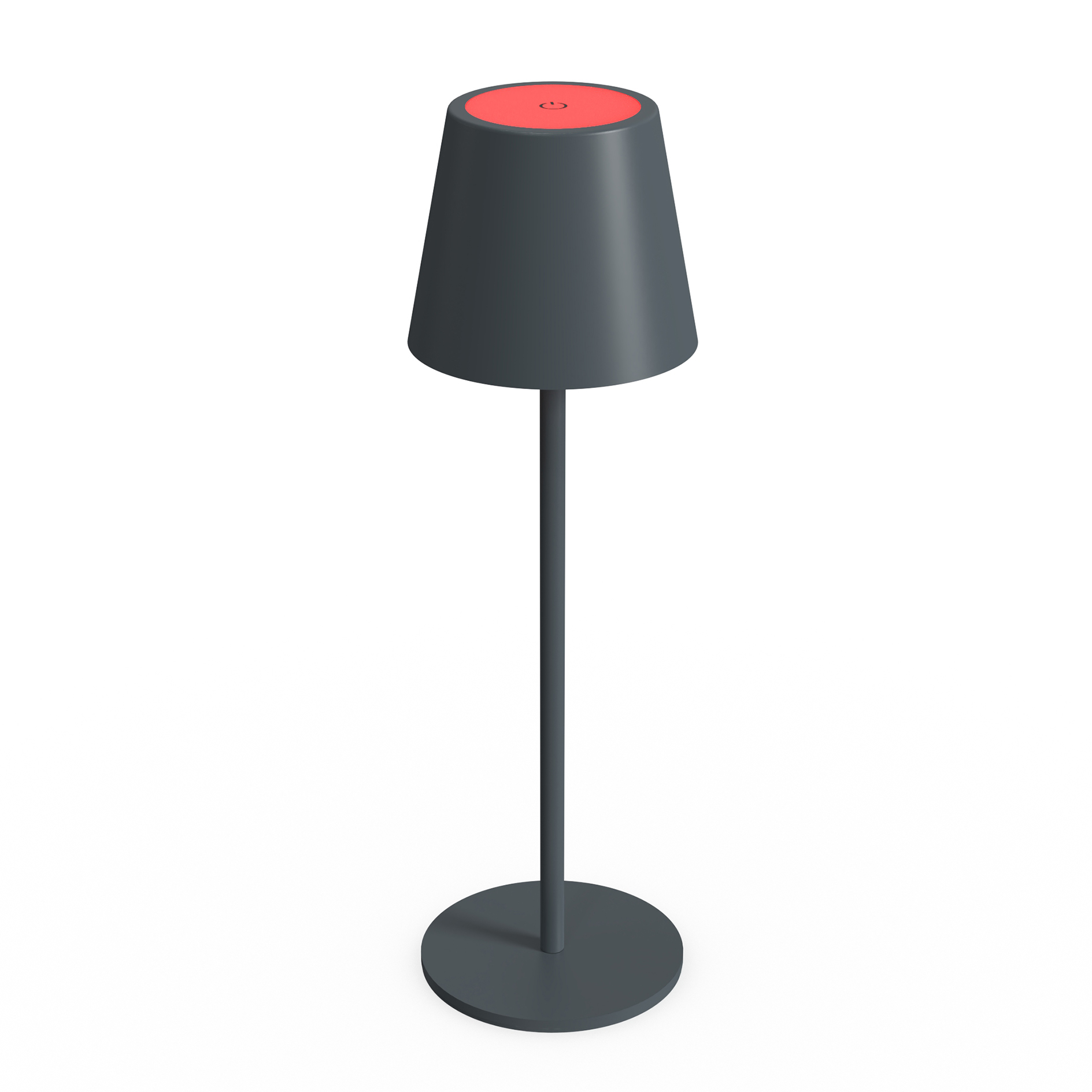 LED-RGB-Tischleuchte - anthrazit - Touchdimmer