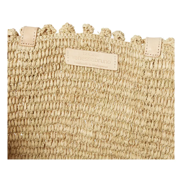 Vanessa Bruno Cabas Moyen + Raphia Bulles | Naturel