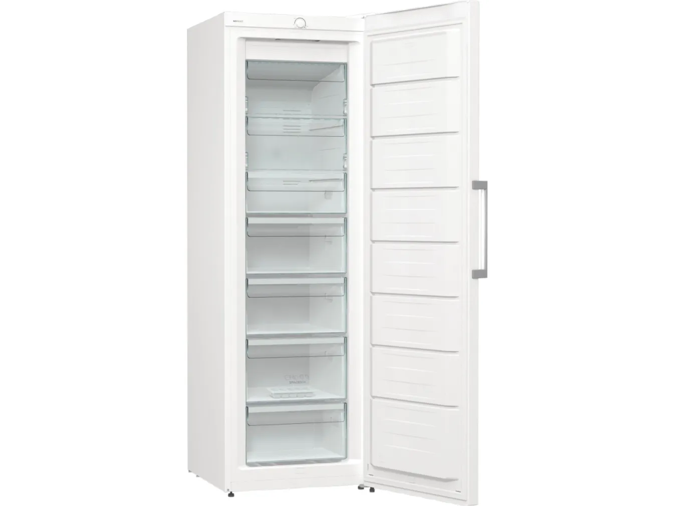 Gorenje Essential FN619EEW5 - Fryser - stående - bredde: 59.5 cm - dybde: 66.3 cm - højde: 185 cm - 280 liter - Klasse E - hvid