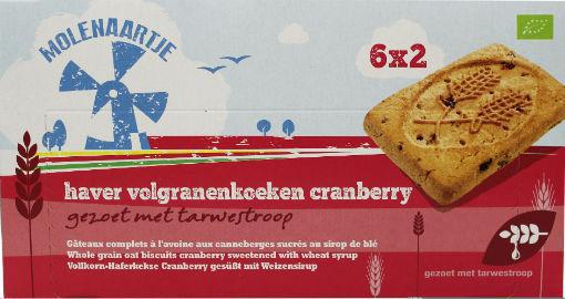 Molenaartje E haverkoeken cranberry 240GR
