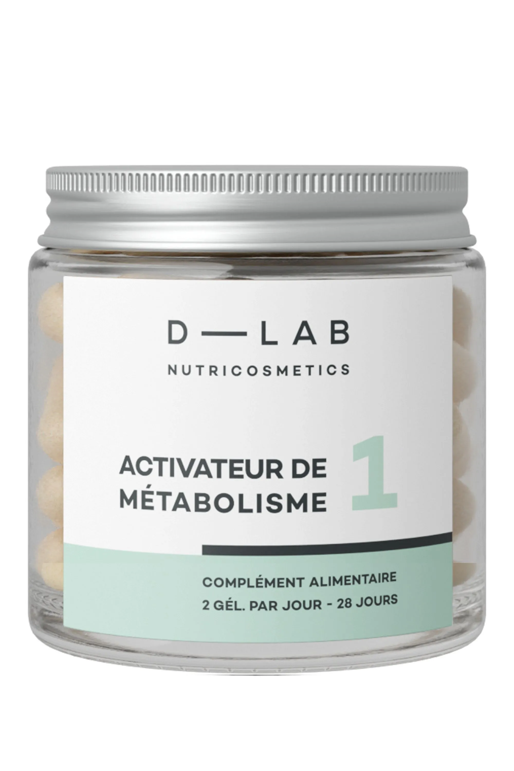 D-LAB Nutricosmetics Complément alimentaire perte de poids Activateur de métabolisme-519 g
