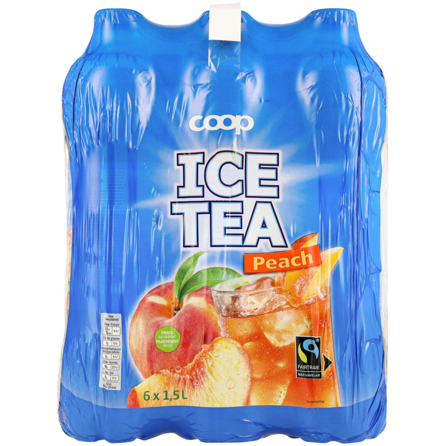 Fairtrade Ice Tea Peach 6x1,5l