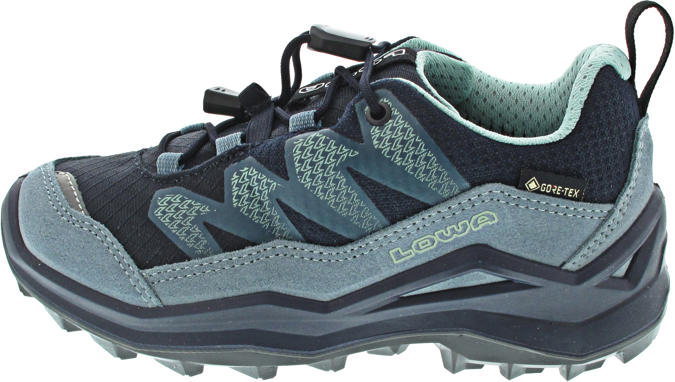 Lowa Maddox Pro GTX Lo Jr Wanderschuh GTX blau