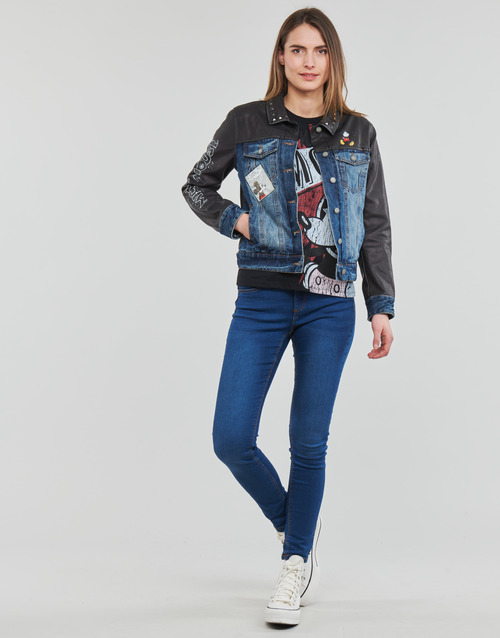 Desigual - CHAQ_MICKEY WORLD - Bleu / Noir