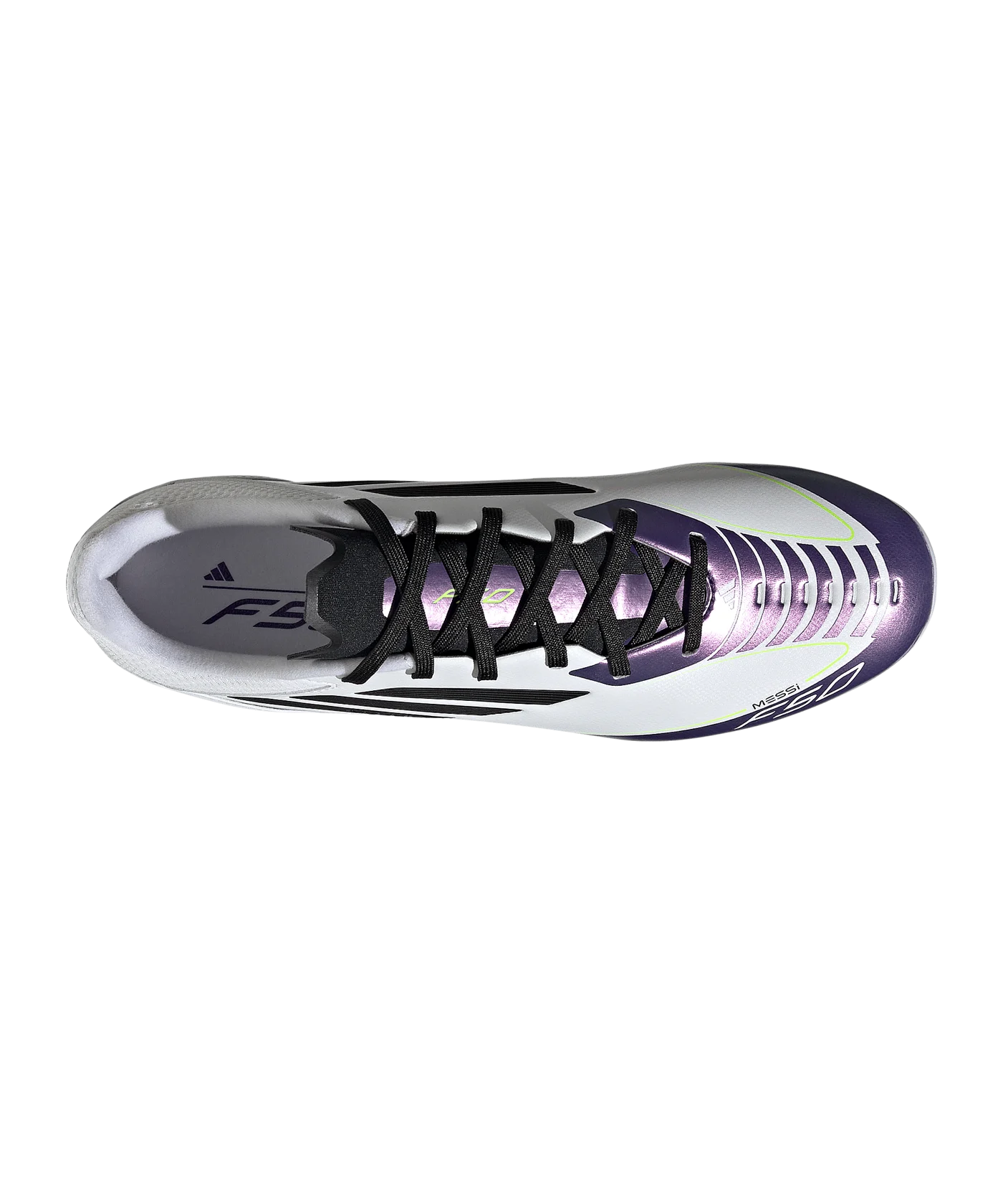adidas F50 League FG/MG Messi Triunfo Estelar Weiss Schwarz