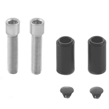 Kit de fixation Rizoma pour rétroviseur Stealth naked - Gris