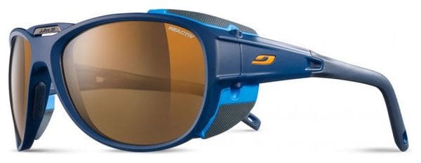 Lunettes Julbo Explorer 2.0 Reactiv High Mountain 2-4 Bleu