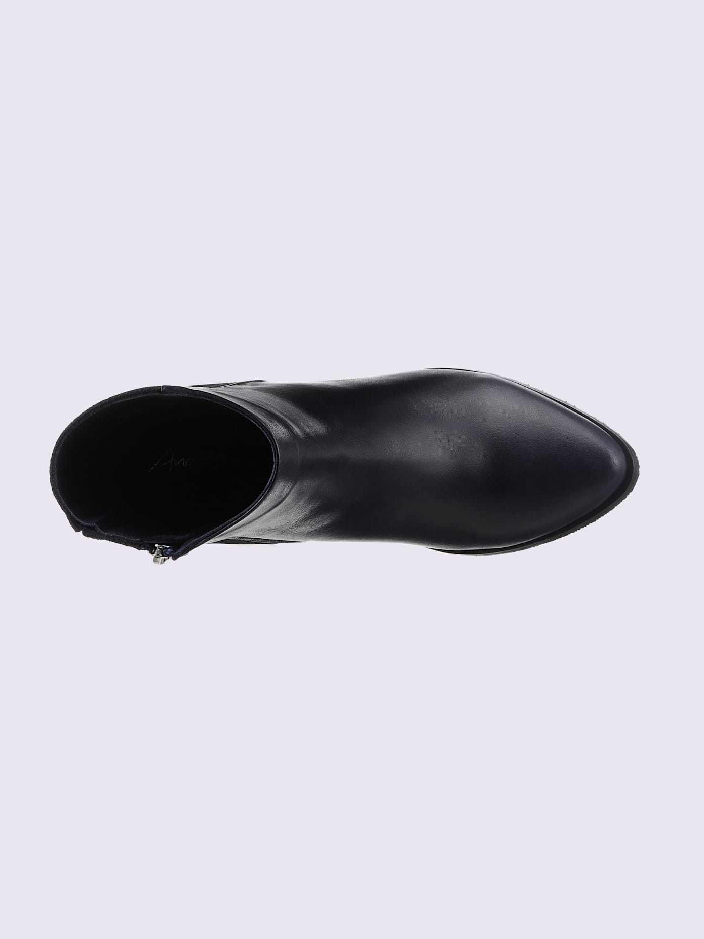 Bottines cuir de bœuf nappa et velours