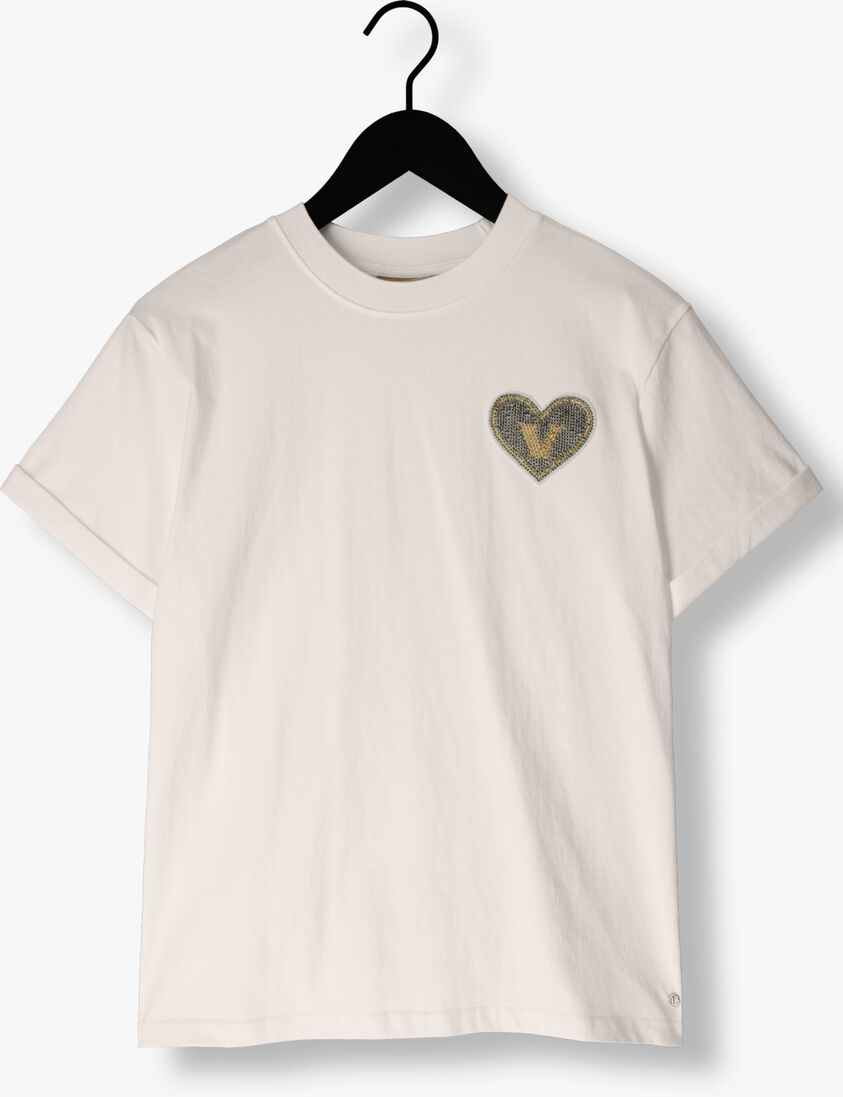JOSH V gebroken wit josh v t-shirt roxy beaded