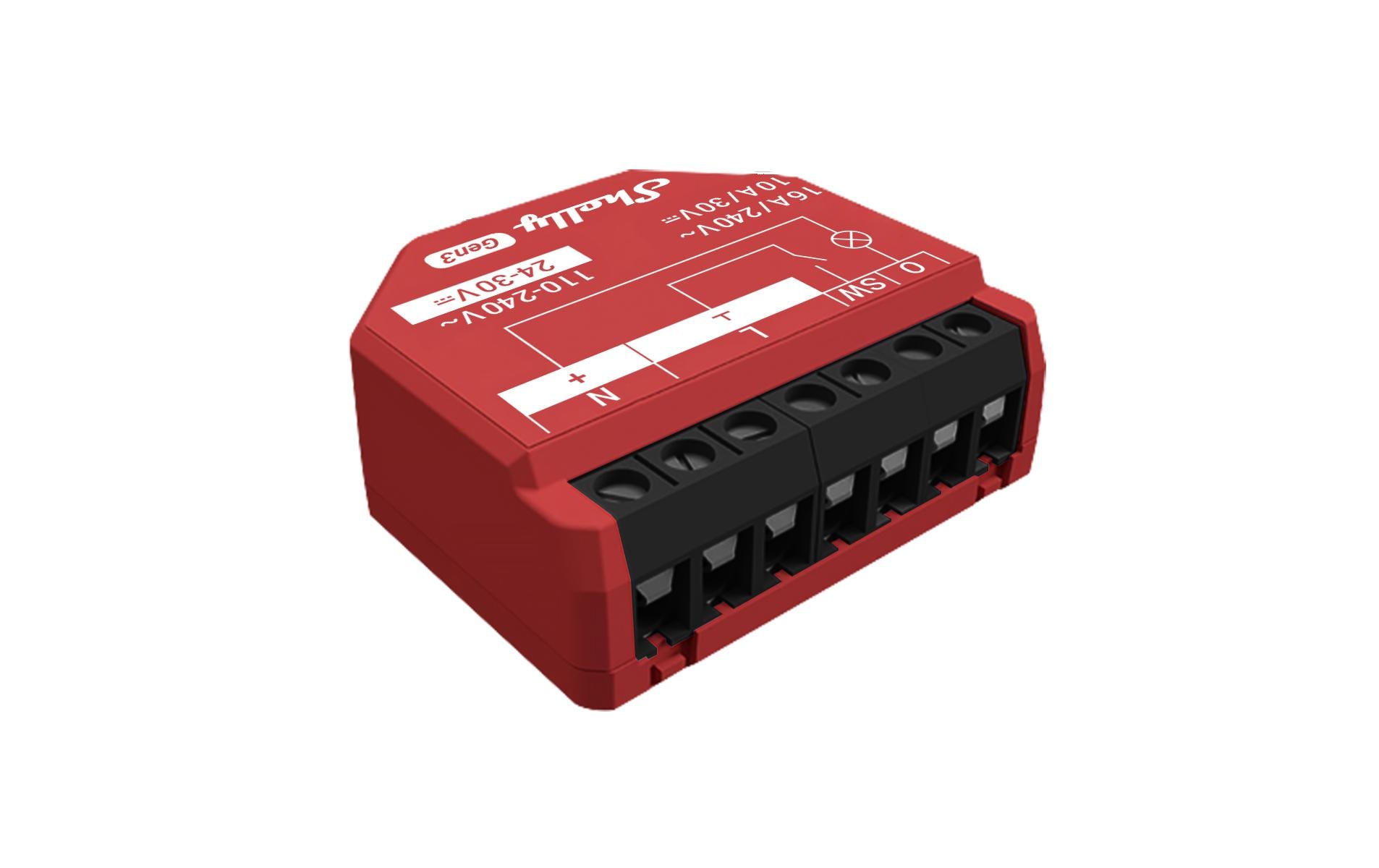 Smart Home Schaltaktor 1PM Gen3WLAN-gesteuerter intelligenter Schalter