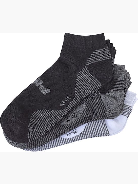 FILA 7 Pack Socken Anthrazit