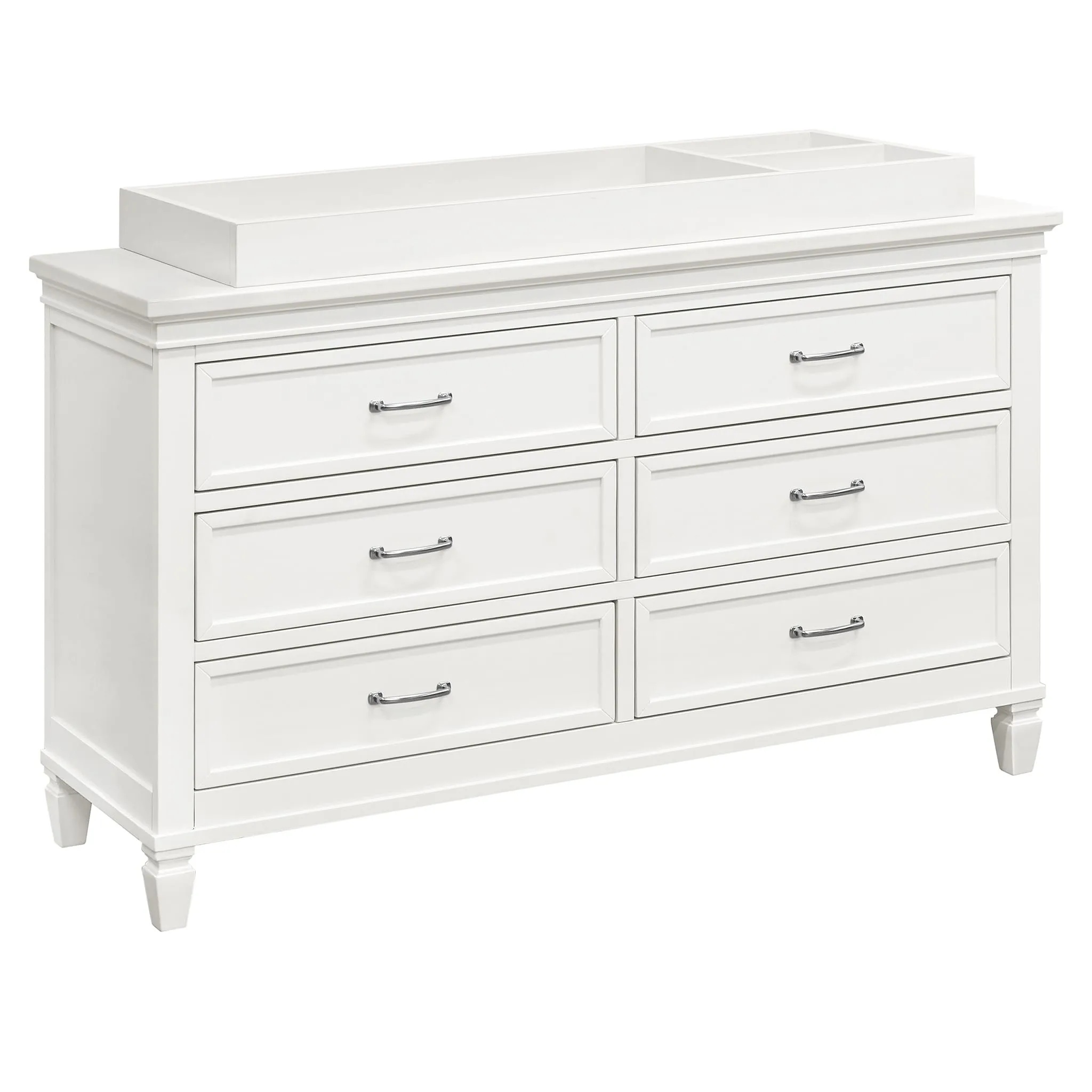 Million Dollar Baby Bureau 6 Tiroirs Darlington - Blanc Chaud