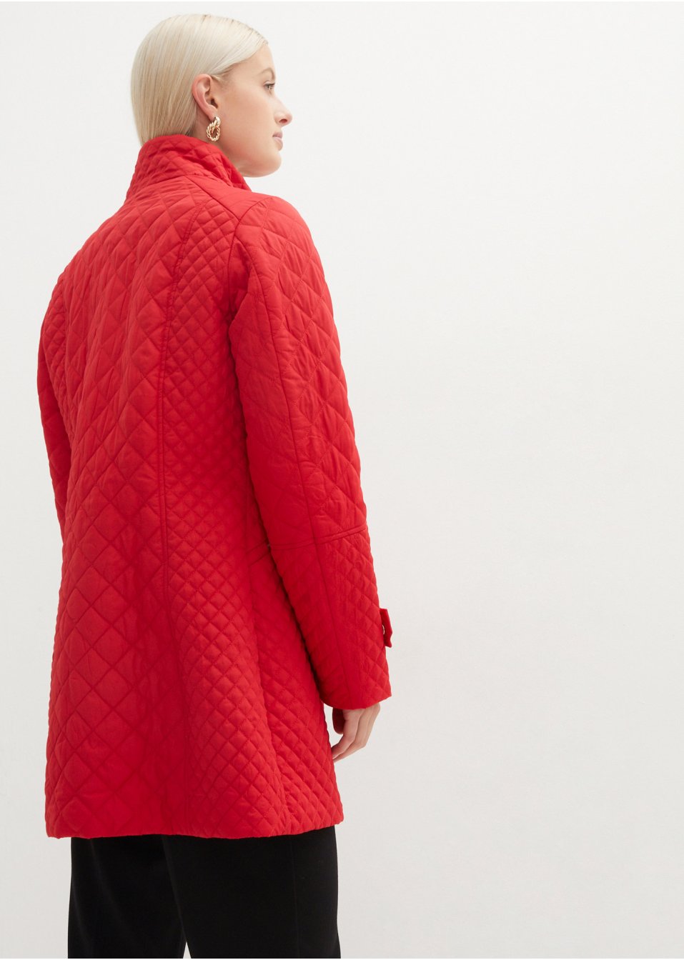 Manteau court matelassé