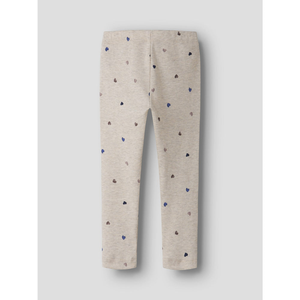 Køb Name It Peyote Melange Hearts Nmfnutti Leggings Noos