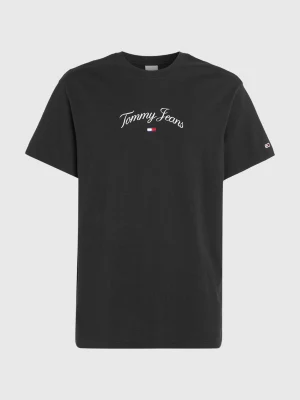 Camiseta com logo e modelagem relaxada