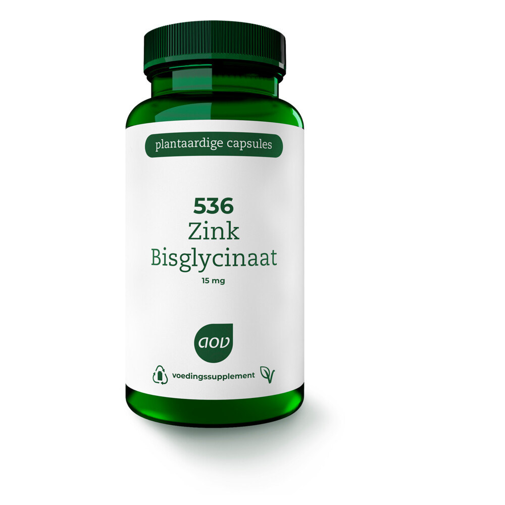 AOV 536 Zink Bisglycinaat 15mg120 vegacapsules