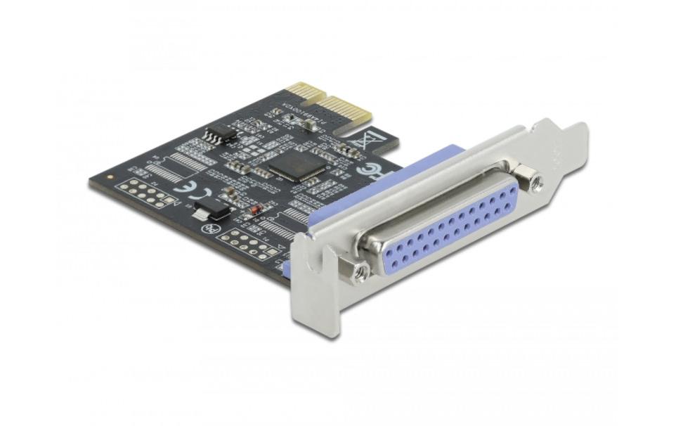 PCI-Express-Karte 90500 1x Parallel (DB 25)PCIe-Schnittstellenerweiterungskarte: 1x DB25 Buchse (IEEE 1284)