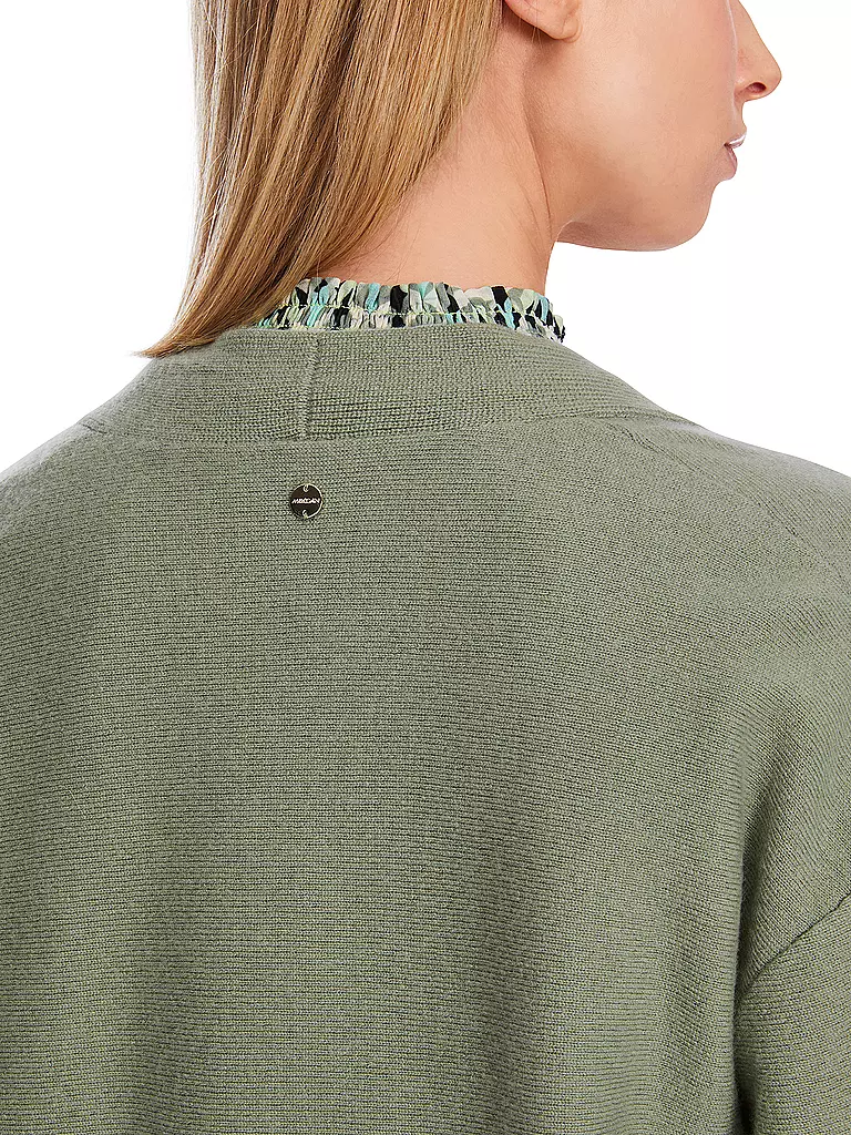 MARC CAIN Strickjacke grün