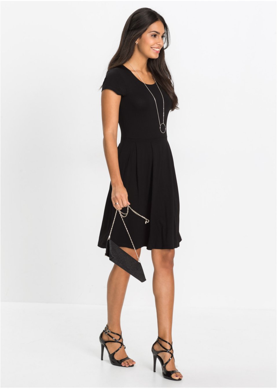 Robe matière t-shirt