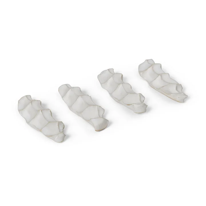 Ferm Living - Serre Besteckablage, off-white (4er-Set)