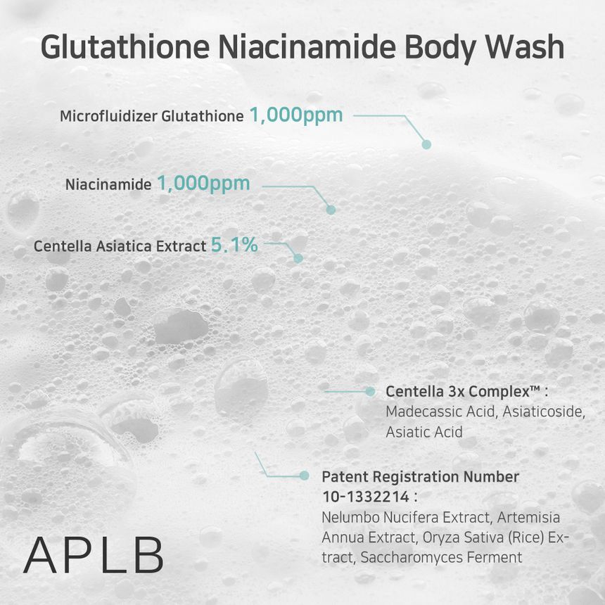 APLB - Glutathion Niacinamide Body Wash