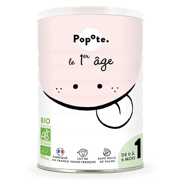 Popote Lait infantile 1er âge BIO 400g