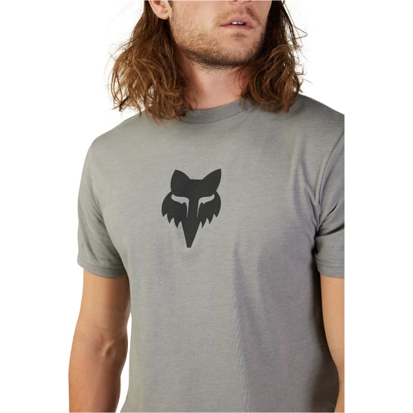 Maillot VTT FOX HEAD SS PREM TEE HEATHER GRAPHITE