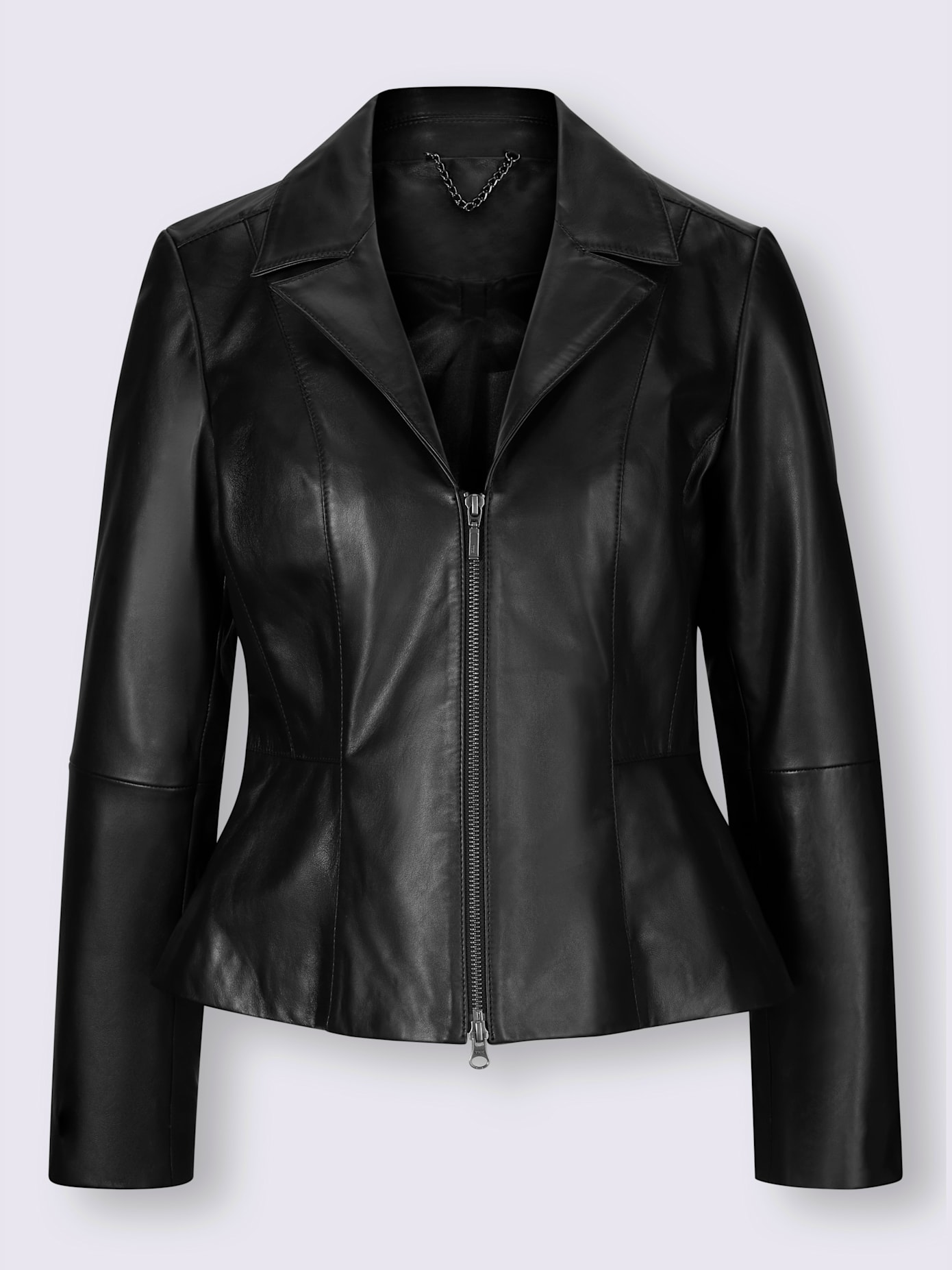 Blazer en cuir cuir agneau nappa véritable