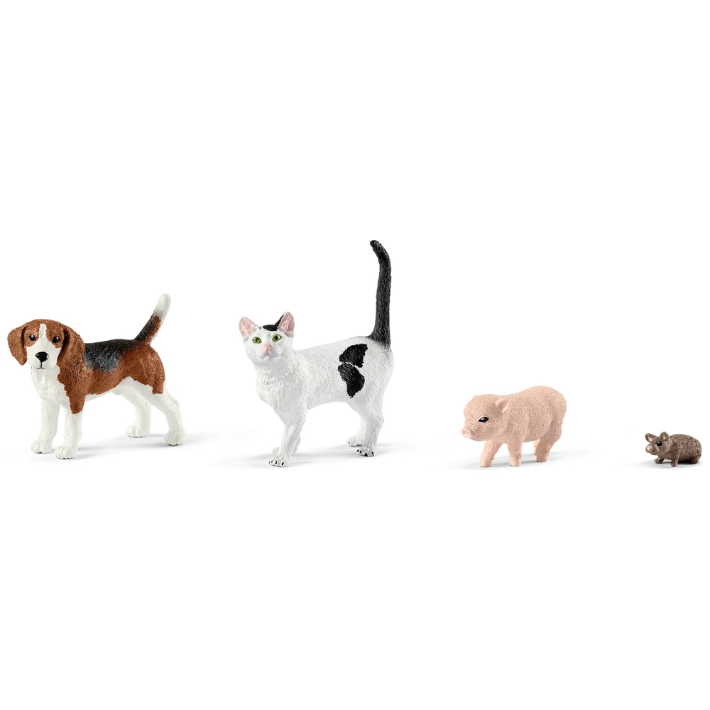 Schleich Großes Bauernhaus mit Stall und Tieren 42407