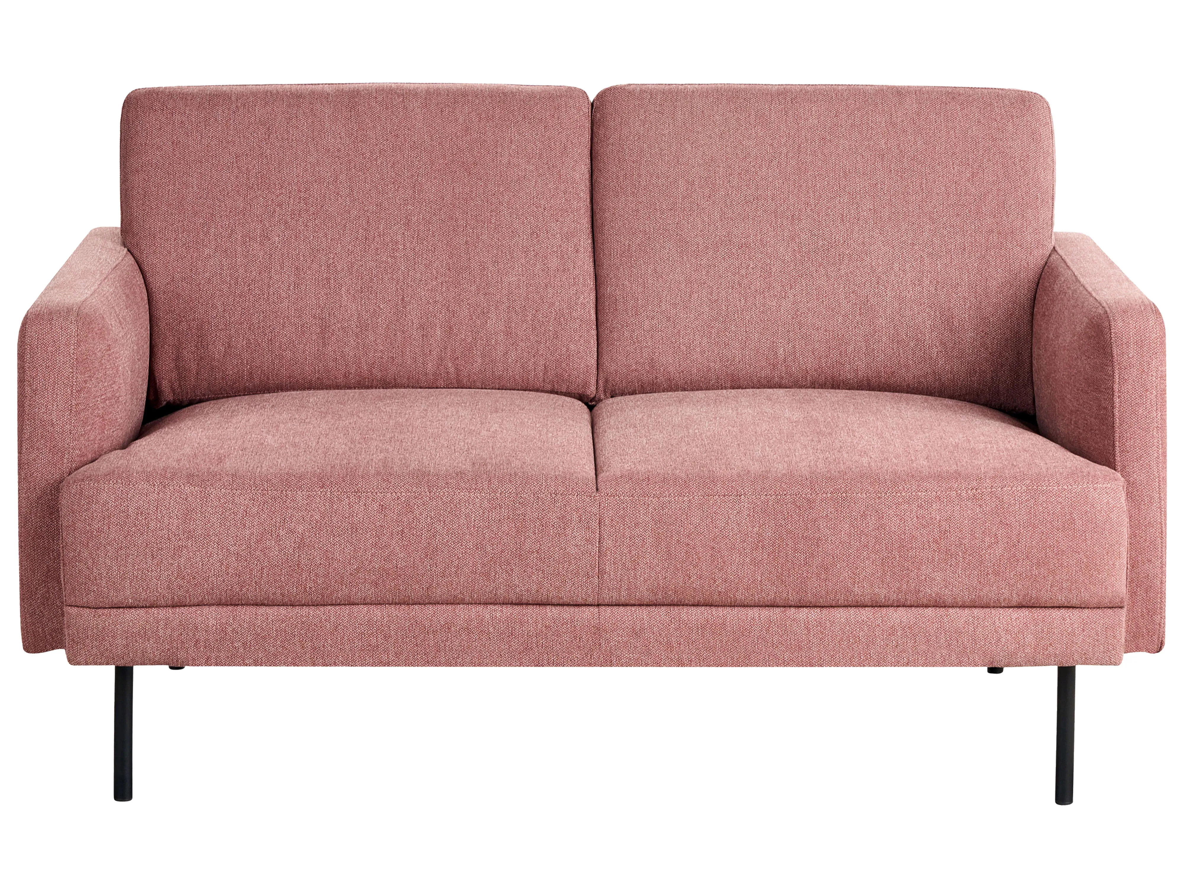 Bank 2-zits BREDA Stof Roze
