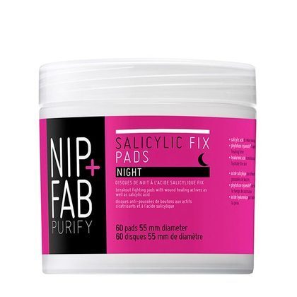 Nip+Fab Salicylic Fix Night Pads Cleanser Pads