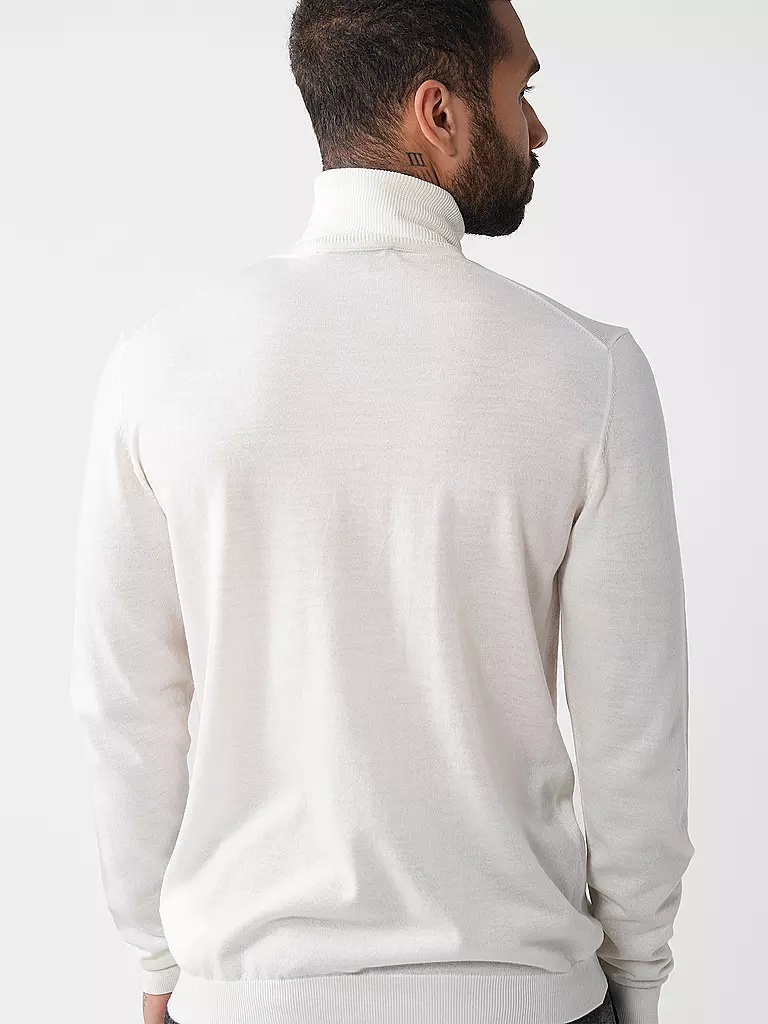ROY ROBSON Rollkragenpullover creme