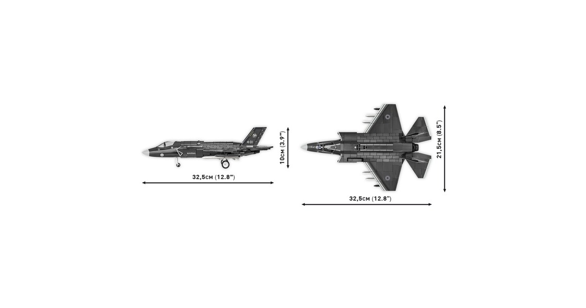 COBIArmed Forces - F-35B STOVL Lightning II Constructiespeelgoed  (Schaal 1:48)