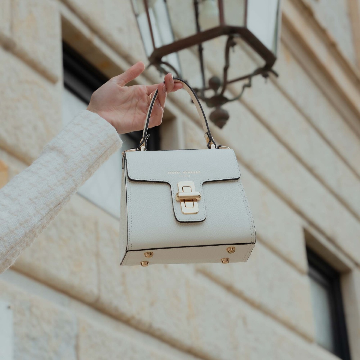 crossbody tas, handtas, schoudertas Isabel Bernard Isabel Bernard Wit