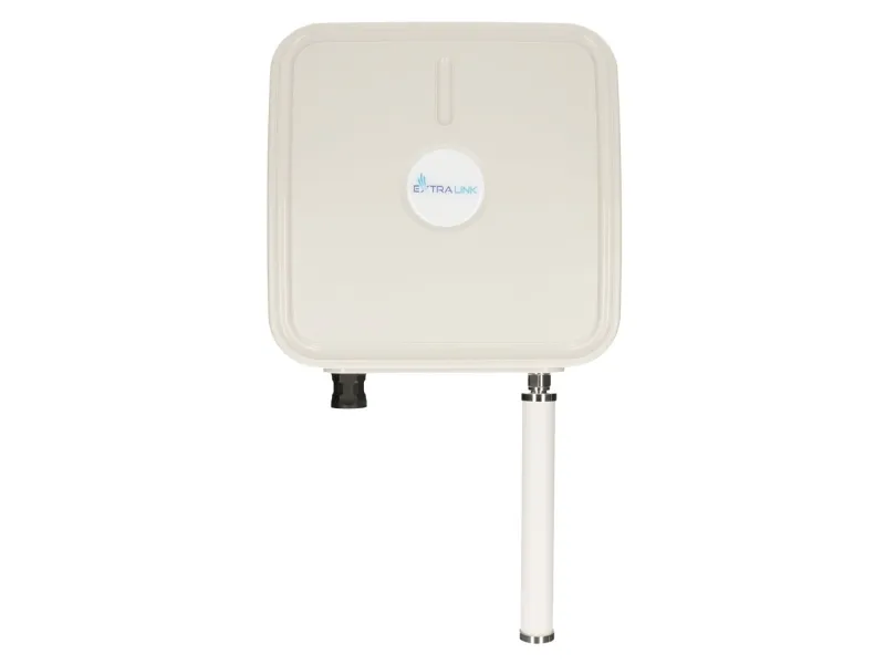 Extralink ELTEBOX 240 OUTDOOR OMNI WIFI 2,4GHZ HOTSPOT WITH LTE ROUTER RUT240, DIRECTIONAL LTE ANTENNA  OMNI 2,4GHZ ANTENNA FOR WIFI, Wi-Fi 4 (802.11n), Enkelt band (2,4 GHz), Ethernet LAN, 3G, Hvid, Bordplade router