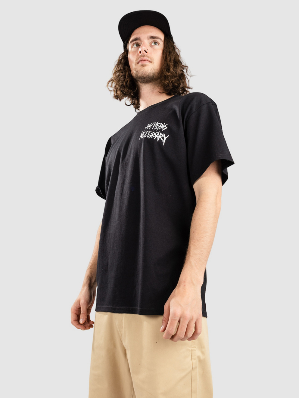 Any Means Necessary I Can Always Make You Smile T-Shirt black