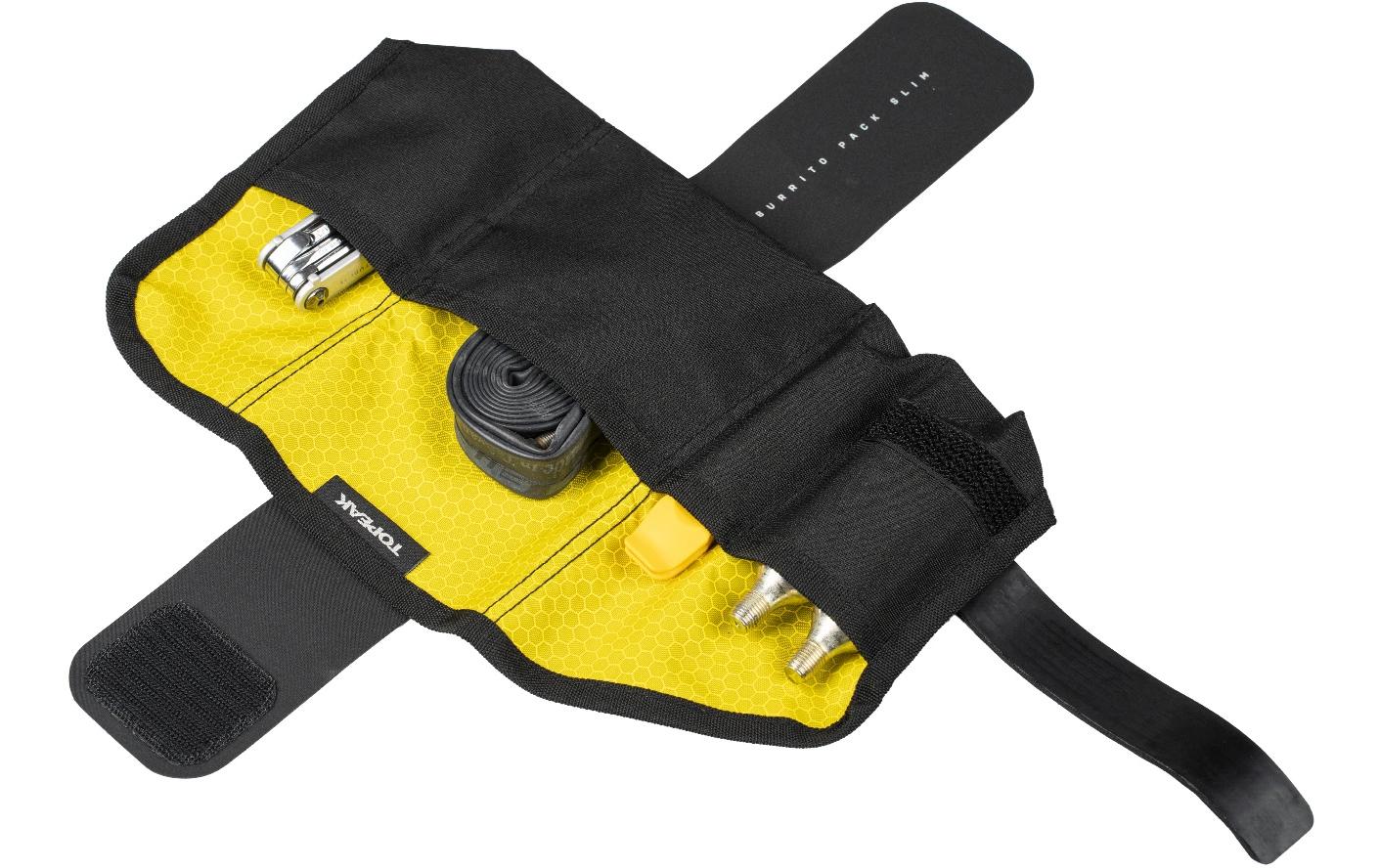 Satteltasche Burrito Pack SlimKompakte und leichte Rolltasche für sportliche Fahrräder