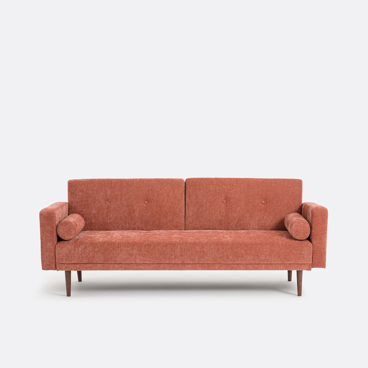 LA REDOUTE INTERIEURS<br>Sofá cama de 3 lugares, chenille, Tuske
