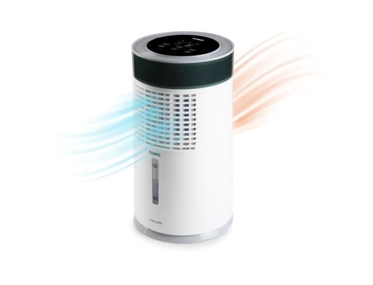 DOMO - Humidificateur vapeur froide Refroidisseur d'air - 9,6 w - oscillation - blanc