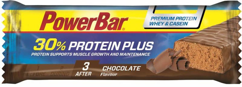 Powerbar Protein + Bar 30% - Eiwitreep / Proteine reep - Chocolate 15x55g